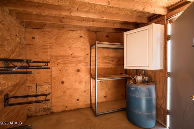 view of utility room