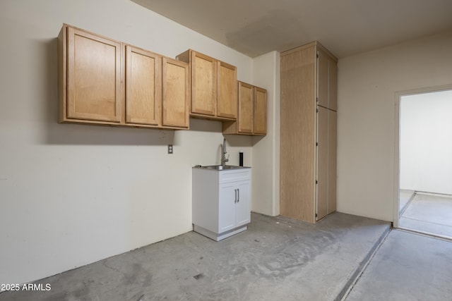 laundry room featuring a sink