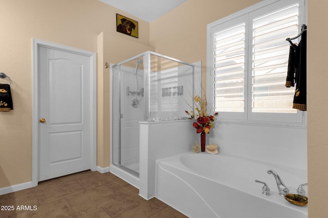 2069 E Winchester Way, Chandler, AZ 85286 - full bath with a shower stall and a bath