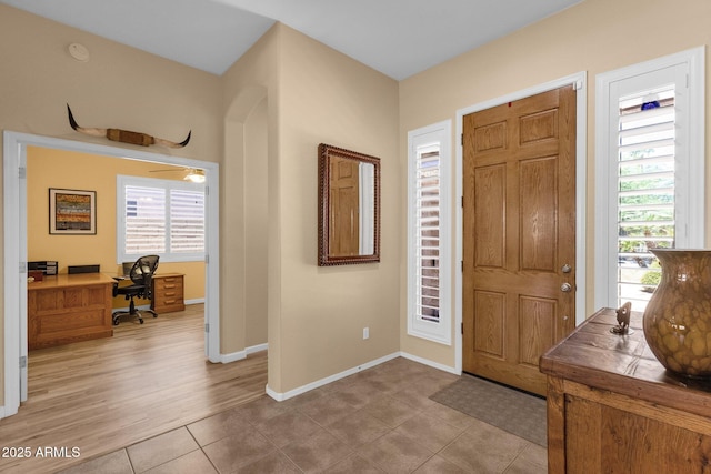 2069 E Winchester Way, Chandler, AZ 85286 - entrance foyer with plenty of natural light and light tile patterned floors