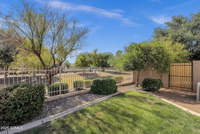 2545 E Harrison Ct, Gilbert, AZ 85295 - view of yard featuring a gate