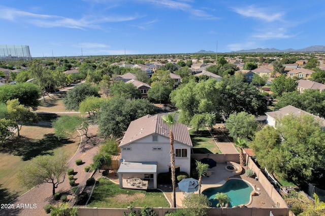 2545 E Harrison Ct, Gilbert, AZ 85295 - aerial perspective of suburban area with a pool