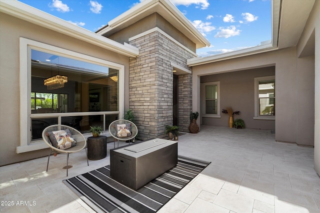 2821 E Cashman Dr, Phoenix, AZ 85050 - view of patio / terrace