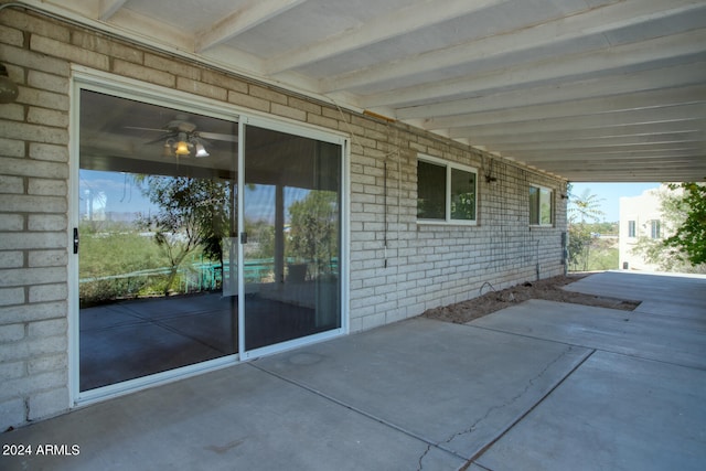 view of patio