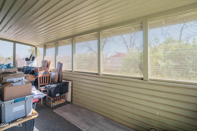 sunroom featuring plenty of natural light