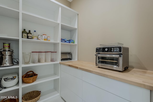 view of pantry