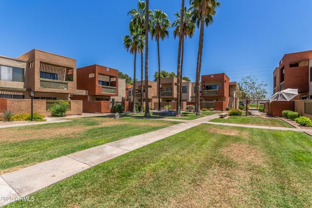 3500 N Hayden Rd Unit 801, Scottsdale, AZ 85251 - view of community featuring a residential view and a lawn