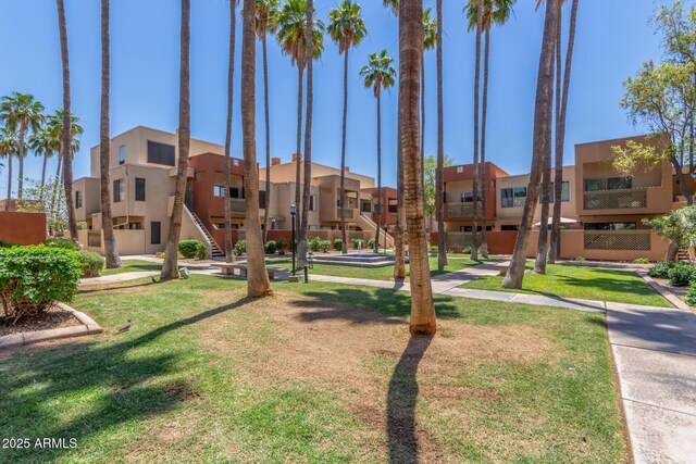 3500 N Hayden Rd Unit 801, Scottsdale, AZ 85251 - view of home's community featuring a residential view and a yard