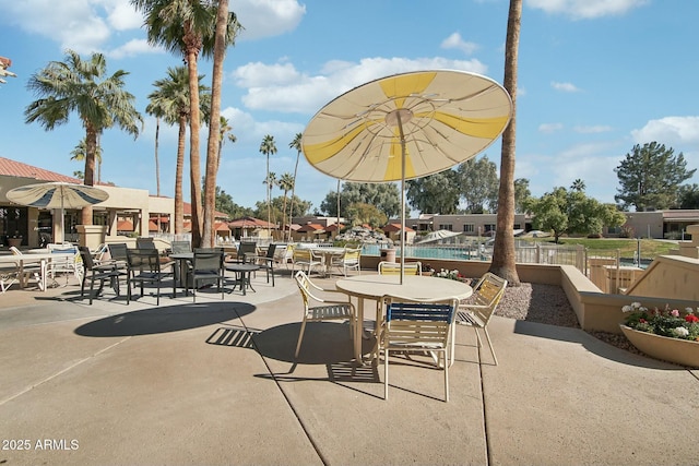 view of patio