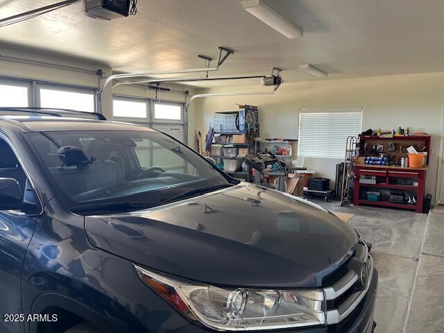 1067 N Jacobs Rd, Saint David, AZ 85630 - garage with a garage door opener