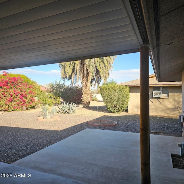 view of patio