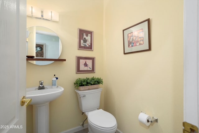 15790 W Arrowhead Dr, Surprise, AZ 85374 - bathroom with toilet and baseboards