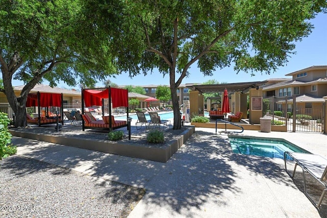 20100 N 78th Pl Unit 2019, Scottsdale, AZ 85255 - community pool with a patio