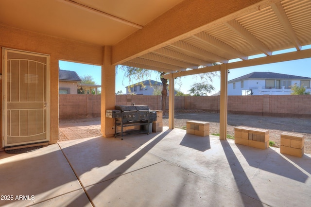 view of patio