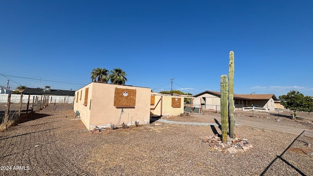 view of manufactured / mobile home