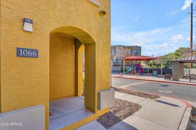 view of property entrance