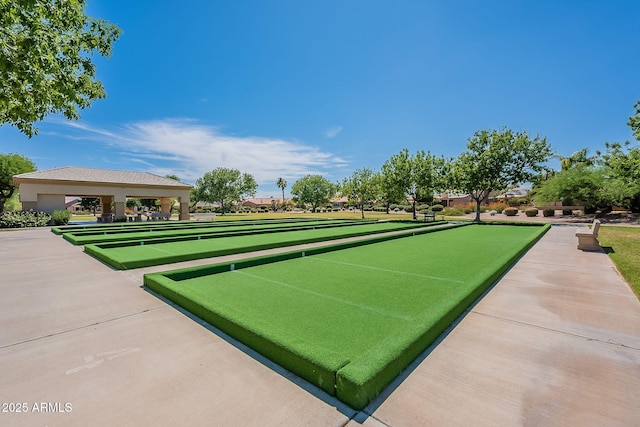 surrounding community featuring a gazebo