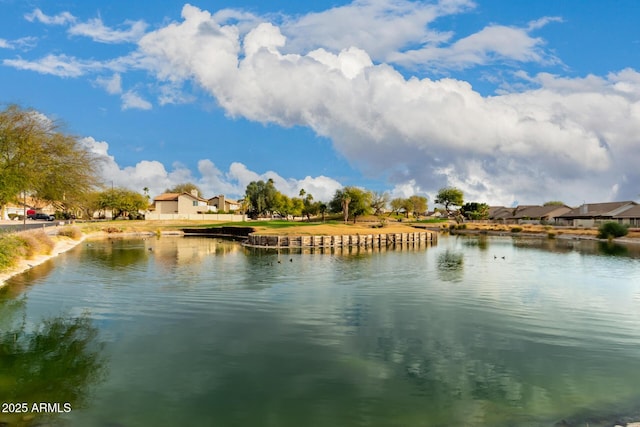 property view of water