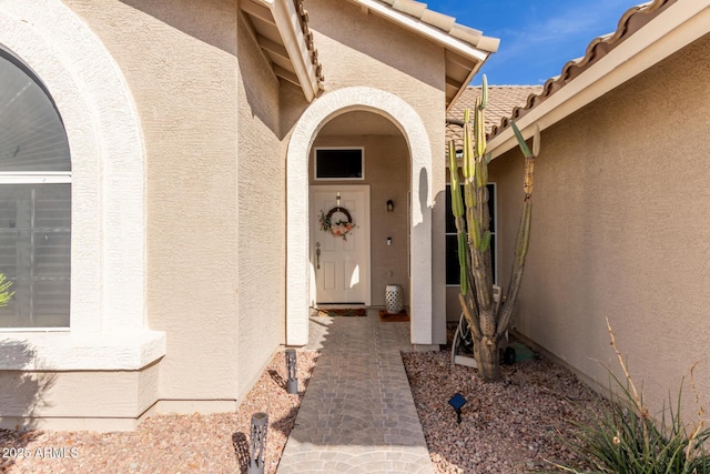 view of property entrance