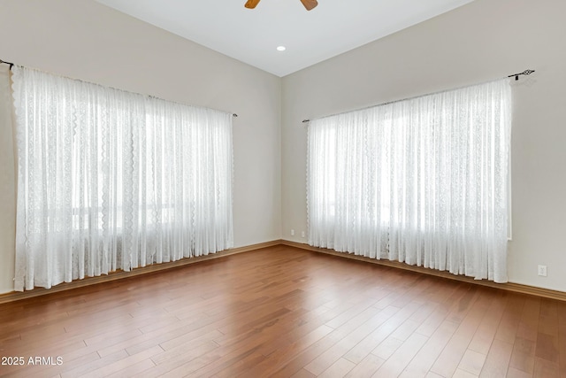 11266 W Calle Con Queso, Casa Grande, AZ 85194 - unfurnished room with a ceiling fan and wood finished floors