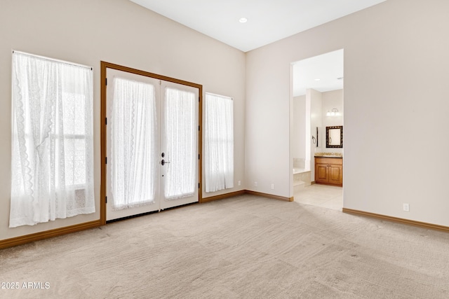 11266 W Calle Con Queso, Casa Grande, AZ 85194 - empty room with light colored carpet and baseboards