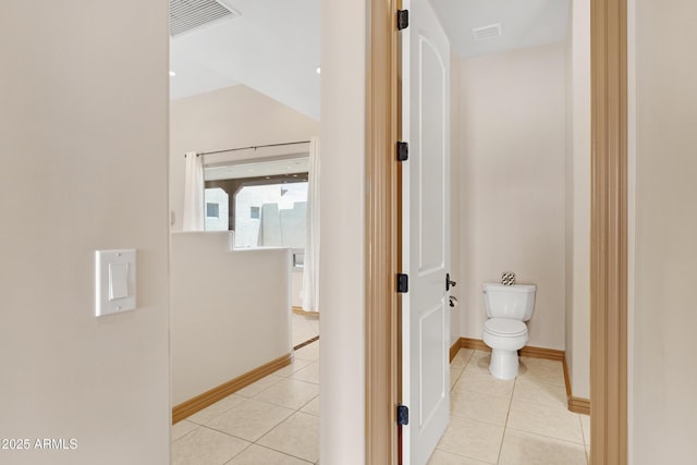 11266 W Calle Con Queso, Casa Grande, AZ 85194 - bathroom with toilet, tile patterned floors, and baseboards