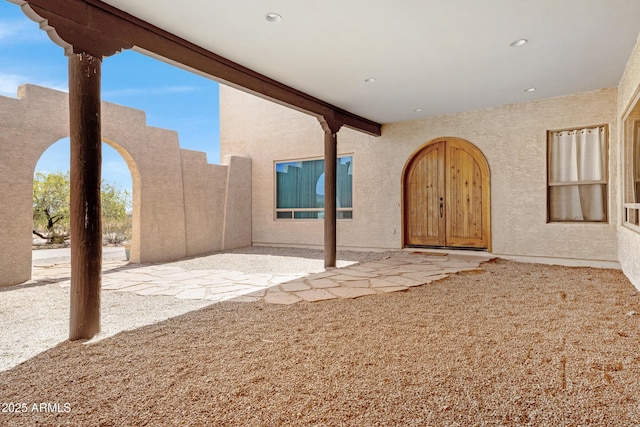 11266 W Calle Con Queso, Casa Grande, AZ 85194 - property entrance featuring a patio