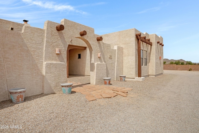 11266 W Calle Con Queso, Casa Grande, AZ 85194 - view of pueblo revival-style home