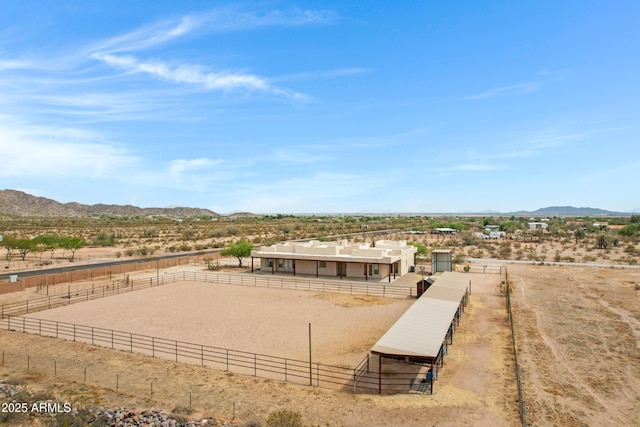 11266 W Calle Con Queso, Casa Grande, AZ 85194 - view of rural area with mountains and a desert landscape