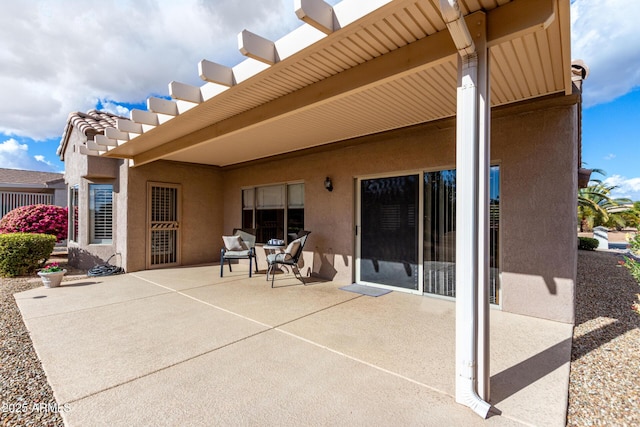 view of patio