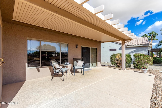 view of patio