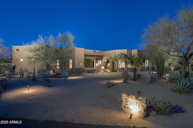 25031 N Paso Trl, Scottsdale, AZ 85255 - pueblo-style house featuring stucco siding