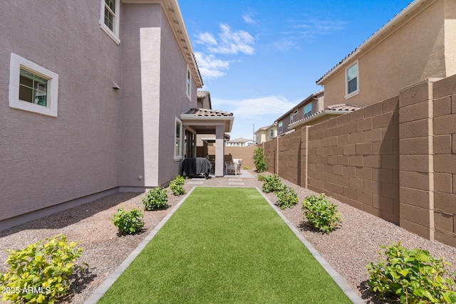 655 S Jacana Ln, Gilbert, AZ 85296 - view of yard with a patio