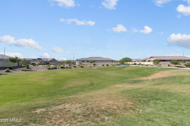 655 S Jacana Ln, Gilbert, AZ 85296 - view of green lawn with a residential view
