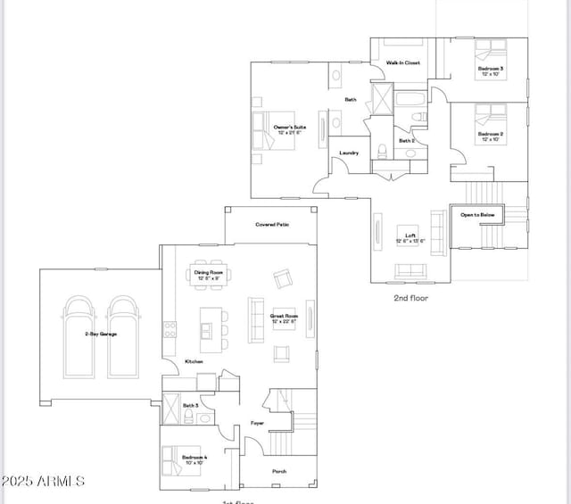 655 S Jacana Ln, Gilbert, AZ 85296 - home floor plan