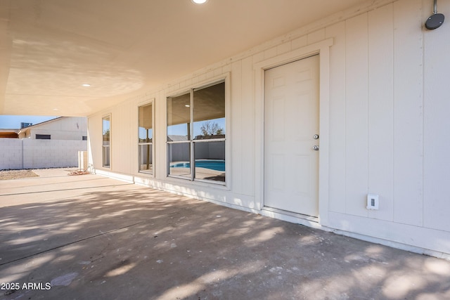 view of patio / terrace