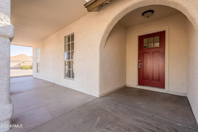 view of property entrance