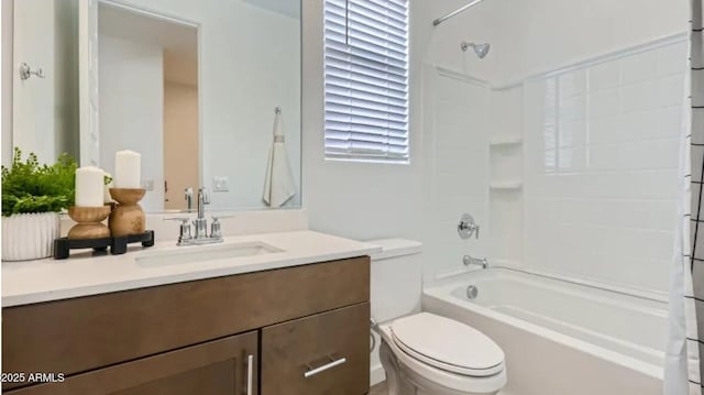 23334 W Mobile Ln, Buckeye, AZ 85326 - full bath with shower / bathtub combination, vanity, and toilet