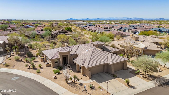 birds eye view of property featuring a residential view