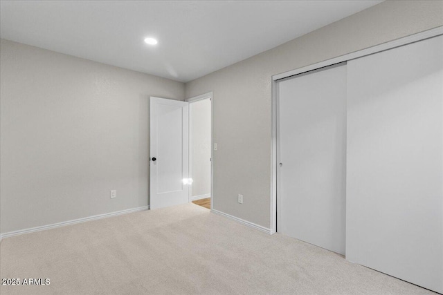 1736 E Bluefield Ave, Phoenix, AZ 85022 - unfurnished bedroom featuring carpet, recessed lighting, and a closet