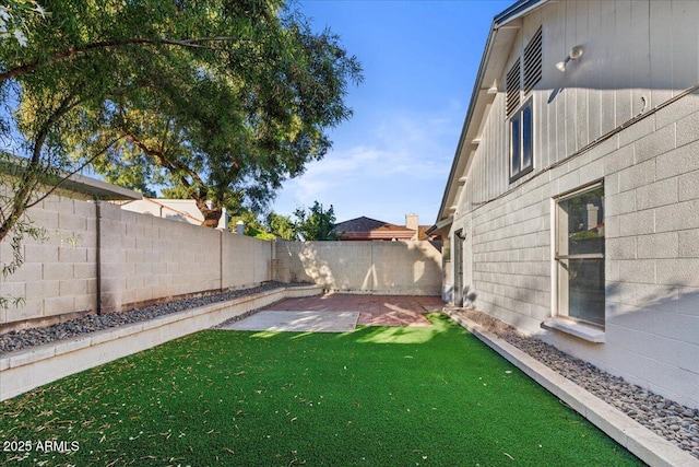 1736 E Bluefield Ave, Phoenix, AZ 85022 - fenced backyard with a patio