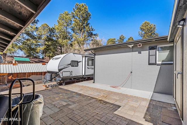 3207 N Steves Blvd, Flagstaff, AZ 86004 - view of patio / terrace with fence