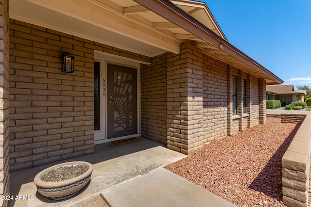 view of property entrance