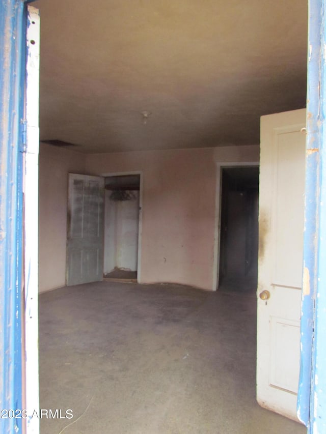 view of empty room