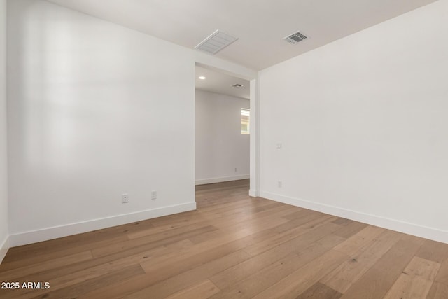19338 S 212th Pl, Queen Creek, AZ 85142 - spare room with light wood-style flooring and recessed lighting