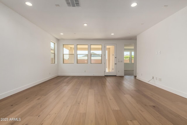 19338 S 212th Pl, Queen Creek, AZ 85142 - spare room featuring recessed lighting and light wood-type flooring