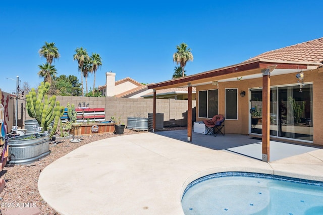 3133 E Redwood Ct, Phoenix, AZ 85048 - view of swimming pool with a patio area