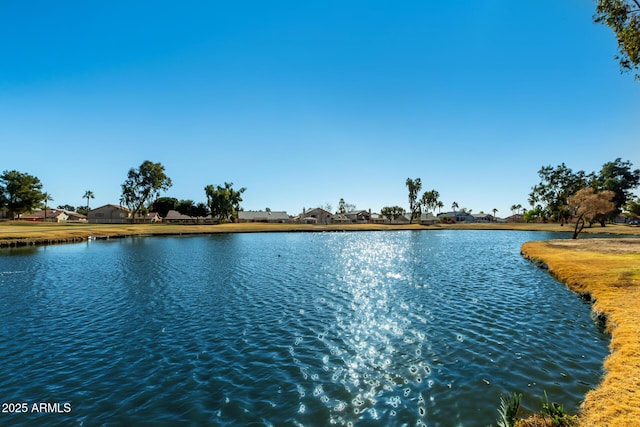 property view of water