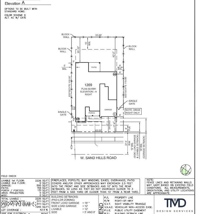 view of layout