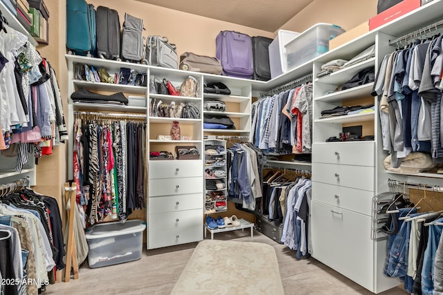 view of spacious closet